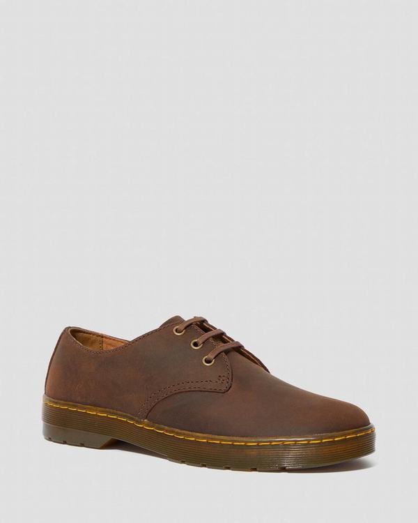 Dr Martens Pánské Polobotky Coronado Crazy Horse Hnědé, CZ-025839